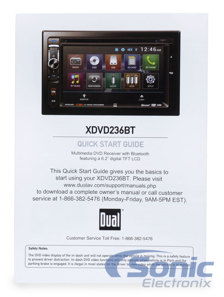 Dual XDVD236BT (Ships as XDVD256BT) Image 8