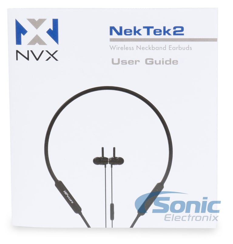 NVX NekTek2 Behind-the-Neck Bluetooth Wireless Headphones Image 22