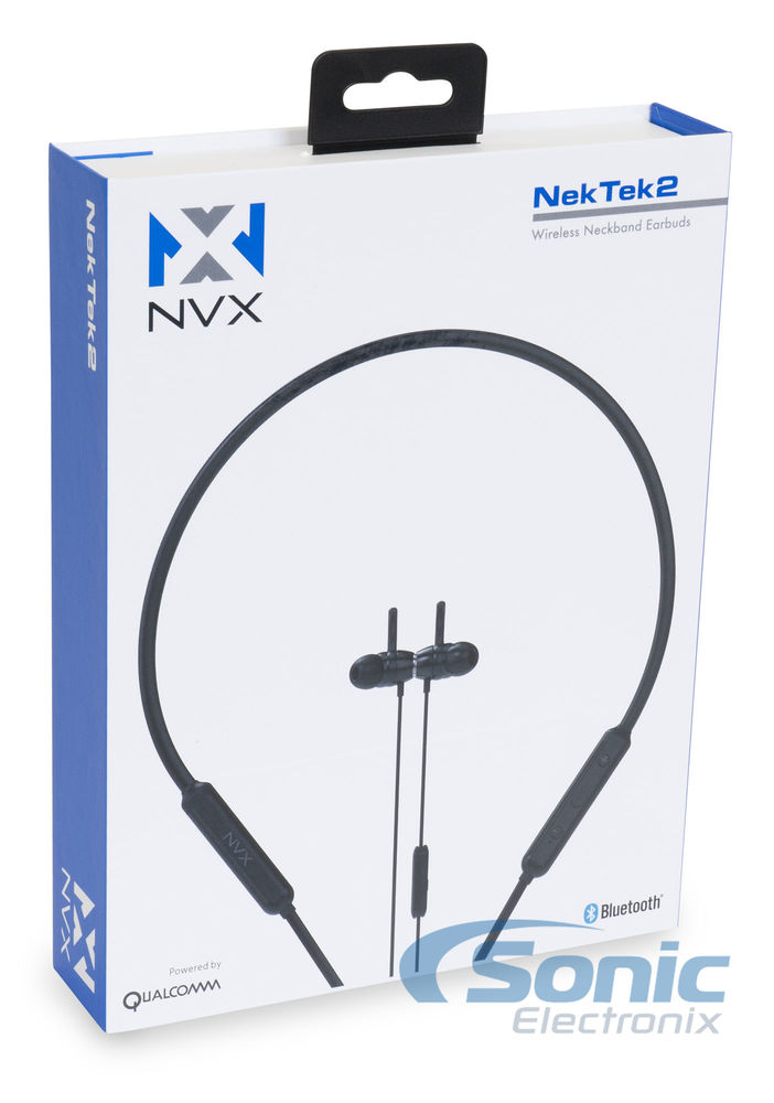 NVX NekTek2 Behind-the-Neck Bluetooth Wireless Headphones Image 23