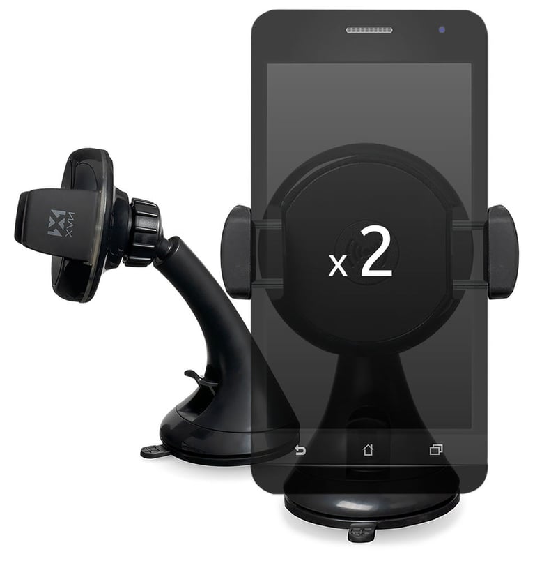 NVX VentVolt 2pack 10W Fast Charging Wireless Car Air Vent Mount Charger Image 1
