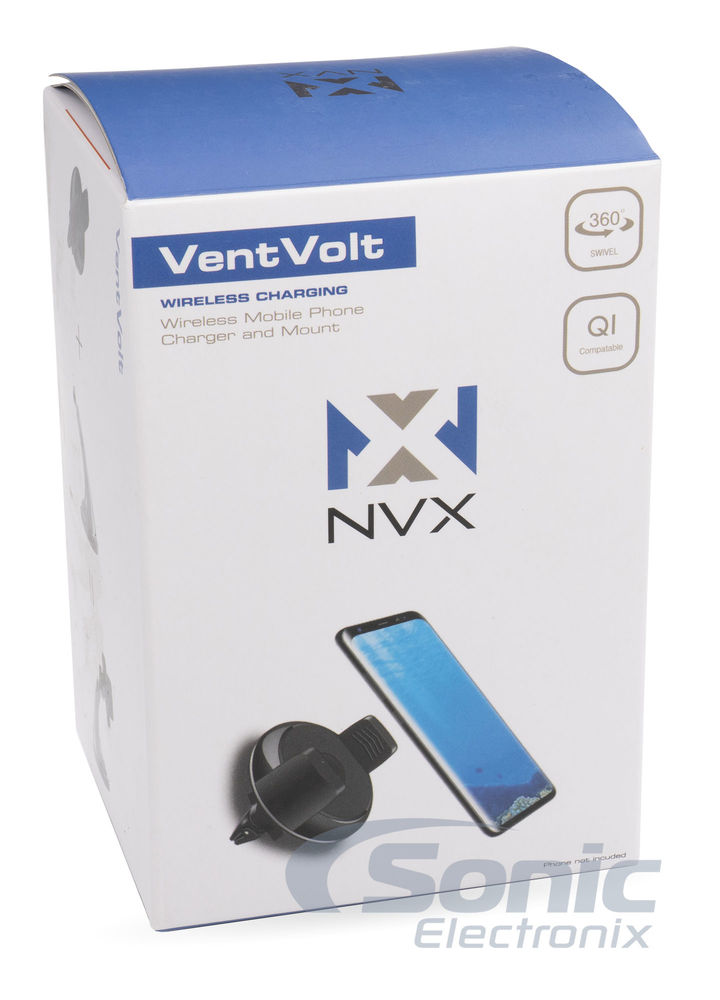 NVX VentVolt 2pack 10W Fast Charging Wireless Car Air Vent Mount Charger Image 19