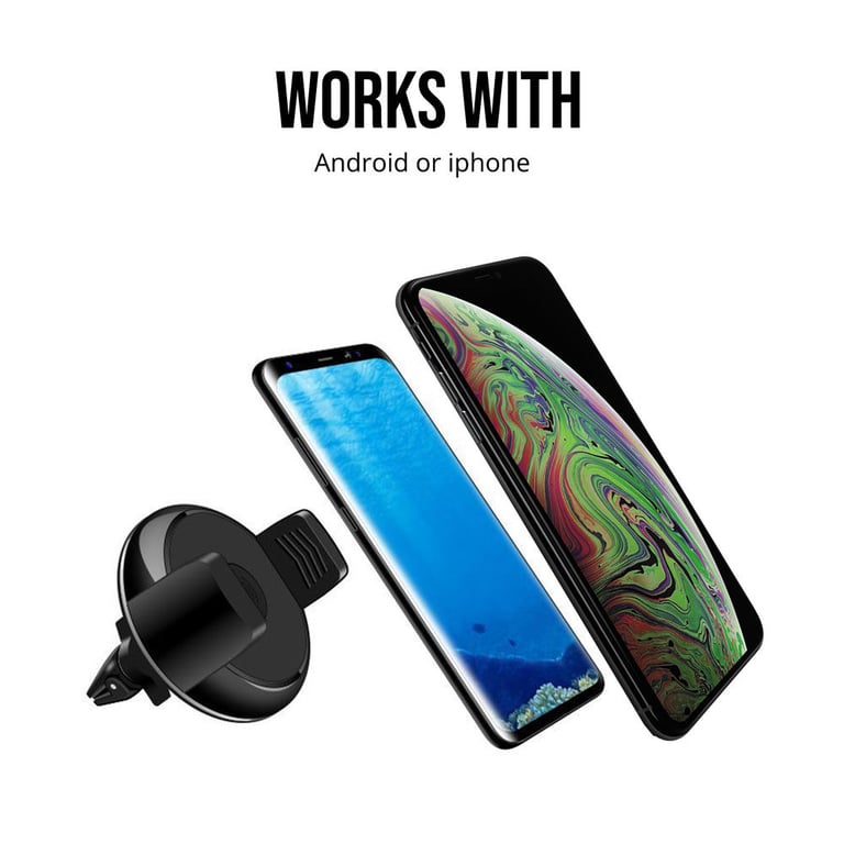 NVX VentVolt 2pack 10W Fast Charging Wireless Car Air Vent Mount Charger Image 5