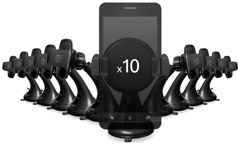 NVX VentVolt 10pack 10W Fast Charging Wireless Car Air Vent Mount Charger Image 1