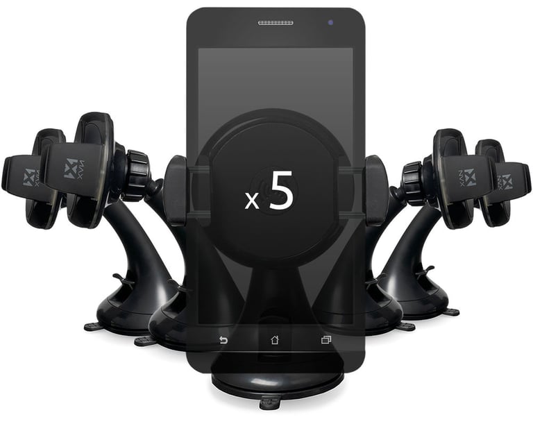 NVX VentVolt 5pack 10W Fast Charging Wireless Car Air Vent Mount Charger Image 1