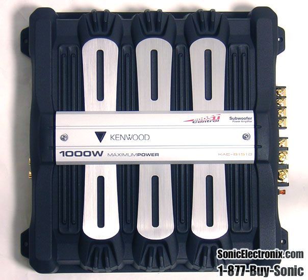 Kenwood KAC-8151D with Bass Remote Image 1