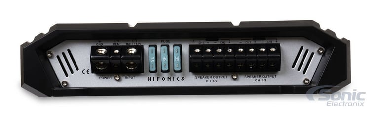 Hifonics Zeus ZXX-2000.4 2000w RMS 4-Channel Car Amplifier+Amp Kit+Capacitor Image 2