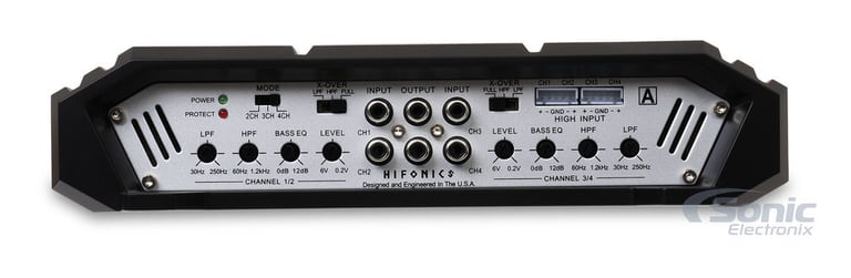 Hifonics Zeus ZXX-2000.4 2000w RMS 4-Channel Car Amplifier+Amp Kit+Capacitor Image 3