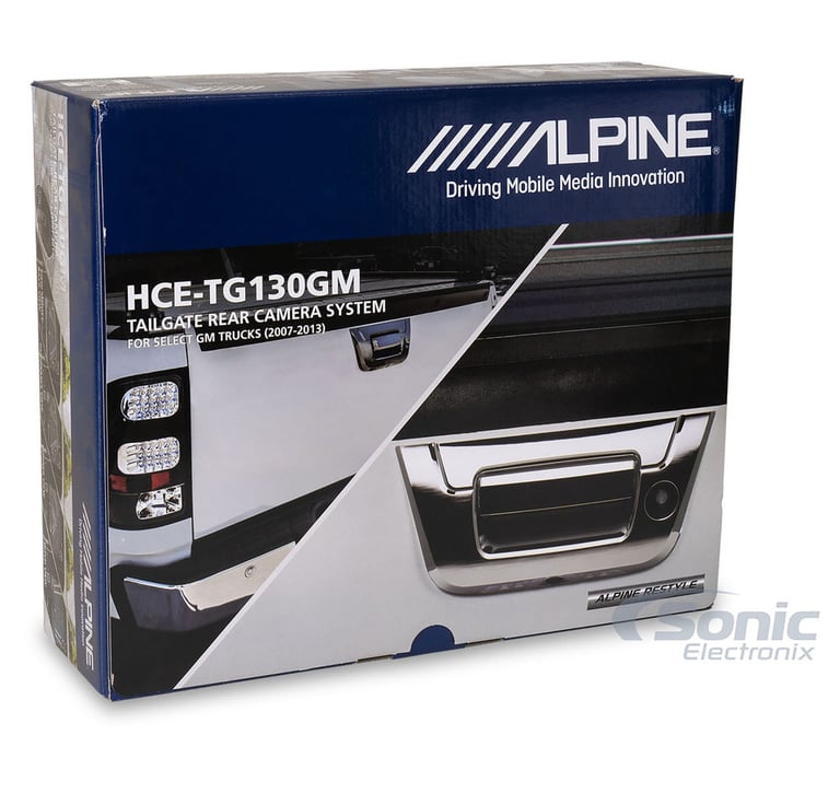 Alpine HCE-TG130GM Tailgate Cam for select 2007-2014 Silverado & GMC Sierra Image 7