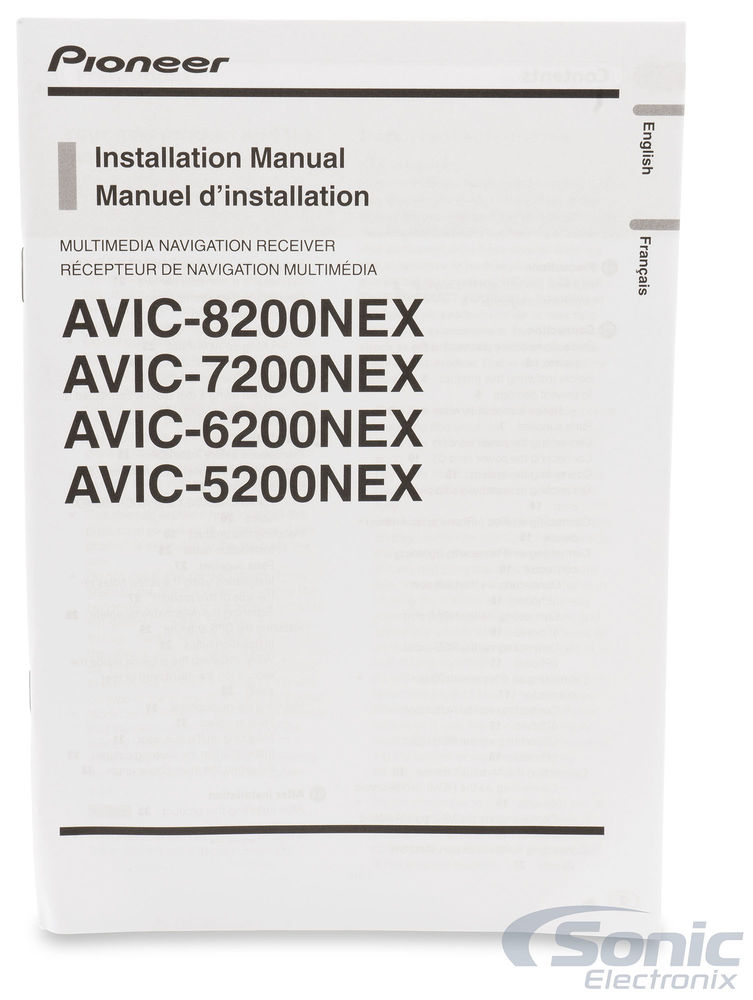 Pioneer AVIC-8201NEX Image 17