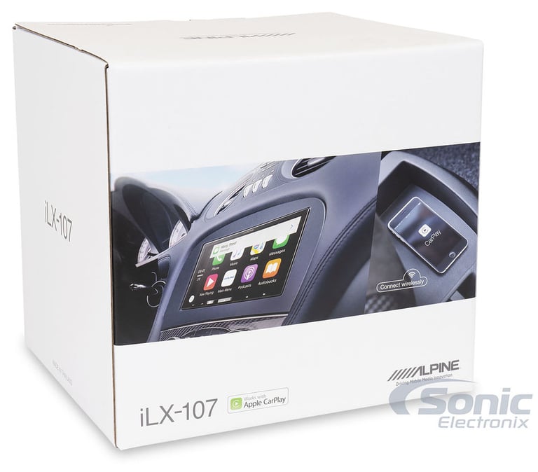 Alpine iLX-107 First Wireless CarPlay In-Dash Receiver-Used - Very Good Image 14