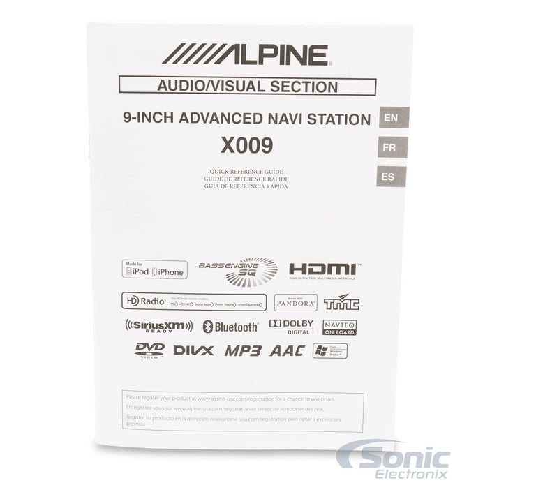 Alpine X009-TND Restyle System Open Box (Complete, Like New) Image 17