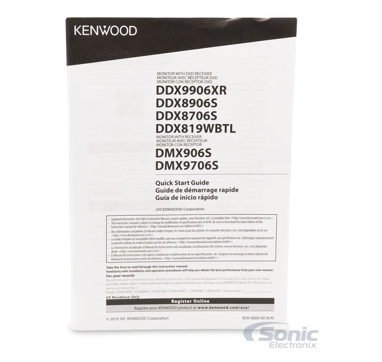 Kenwood DDX8706S Image 12