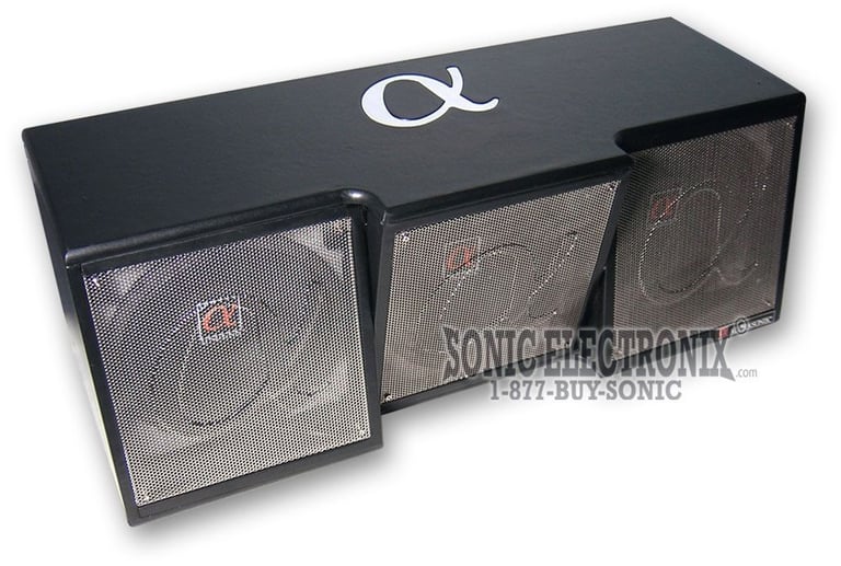 Alphasonik PBB123 Triple 12" Sealed Bass System Image 1