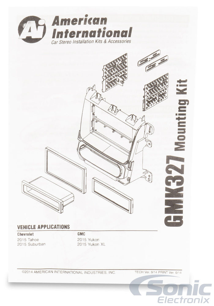 American International GMK327 Dash Kit Image 8