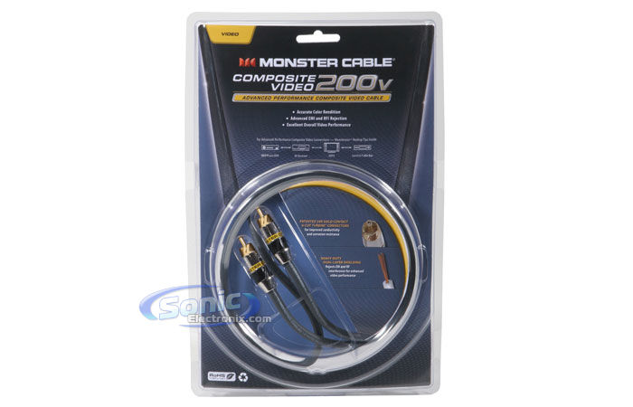 Monster Cable Composite Video Cable (MC 200R-1M) Image 2