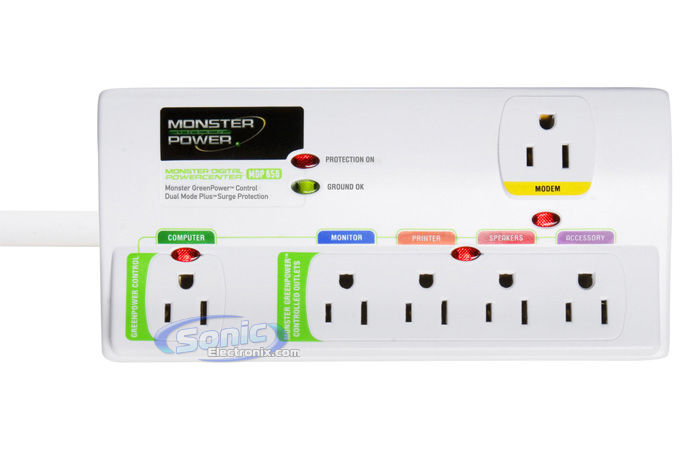 Monster Cable GreenPower PowerCenter (DL MDP 650G) Image 4