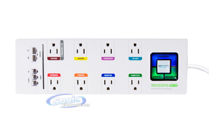 Monster Cable PowerCenter Surge Protector (DL MDP 700) Image 2