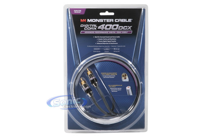 Monster Cable Digital Coaxial Audio Cable (MC 400DCX-4M) Image 2