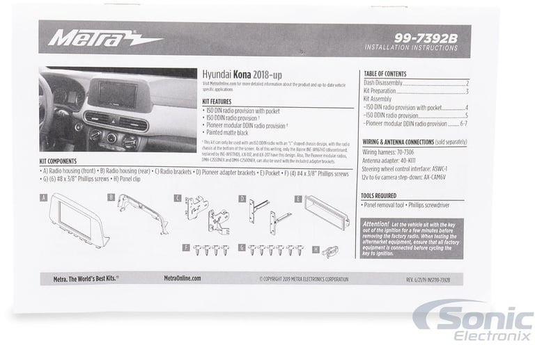 Metra 99-7392B Dash Kit Image 8