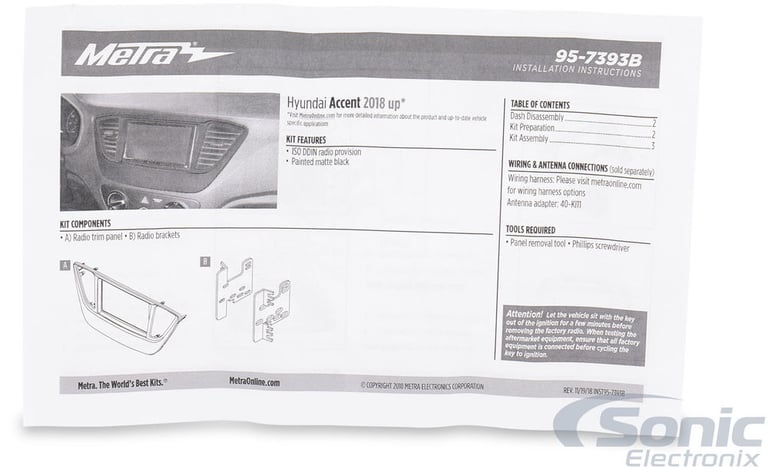 Metra 95-7393B Dash Kit Image 4