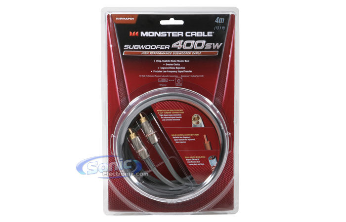 Monster Cable Subwoofer Cable (MC 400SW-2M) Image 2