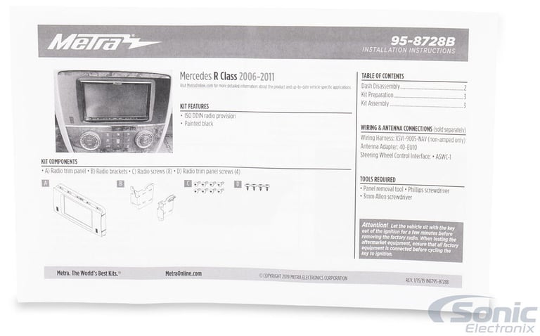 Metra 95-8728B Dash Kit Image 5