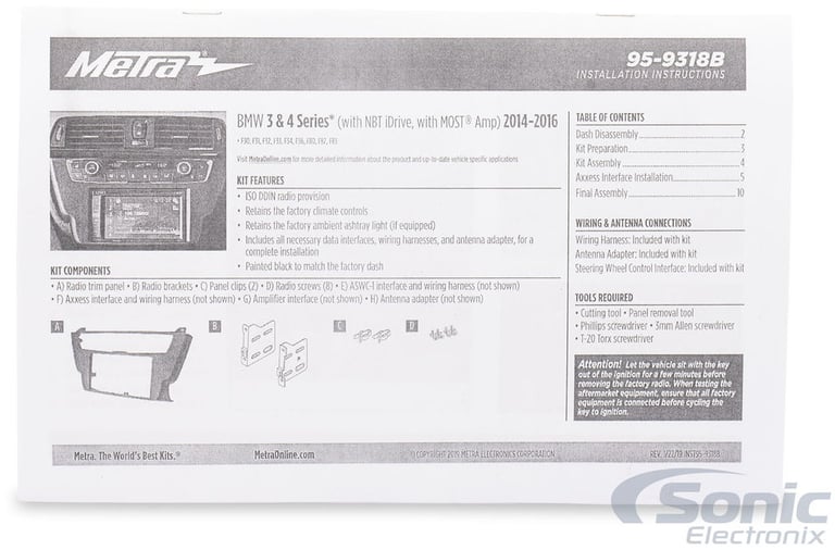 Metra 95-9318B Dash Kit Image 9