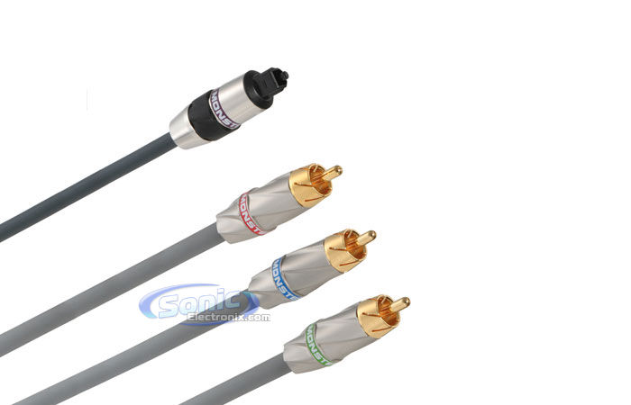 Monster Cable Component Video and Fiber Optic Kit (MC 500CV/FO-2M) Image 1