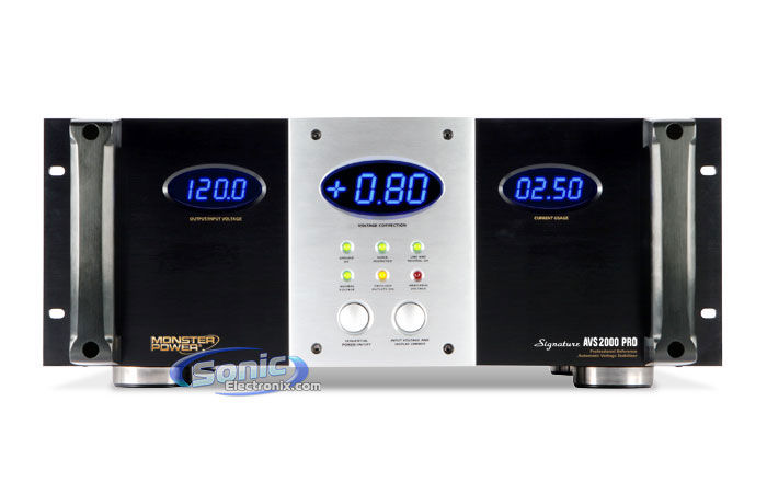 Monster Cable Power Voltage Stabilizer MPP AVS 2000 20A Image 2