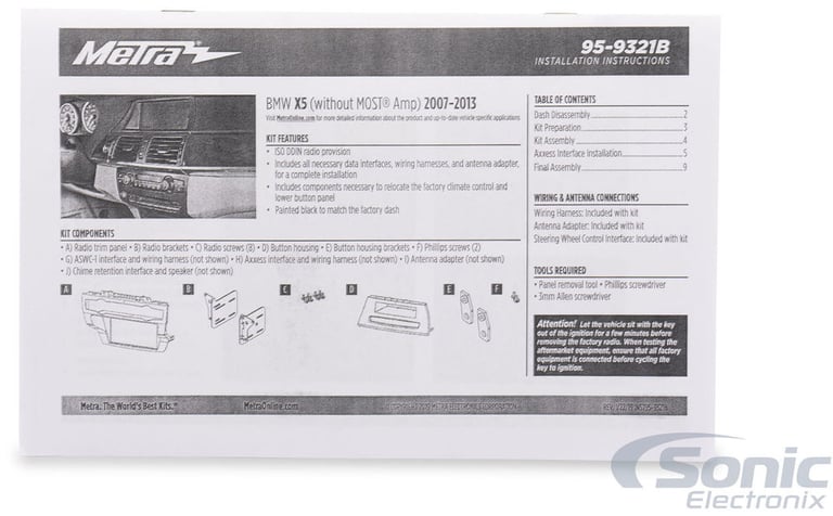 Metra 95-9321B Dash Kit Image 15