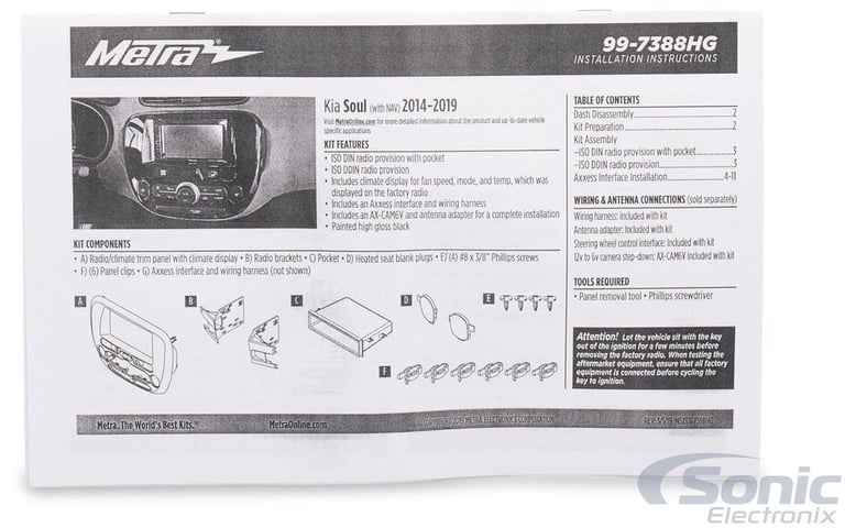Metra 99-7388HG Dash Kit Image 12