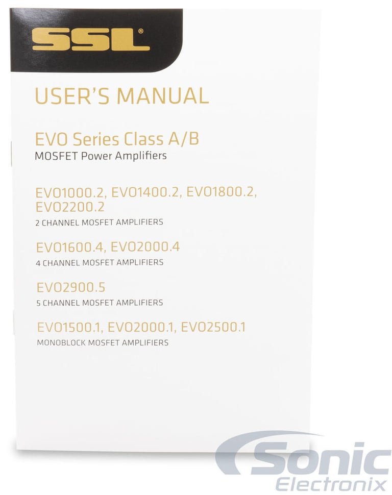 Sound Storm Labs (SSL) EVO2000.1 Image 7