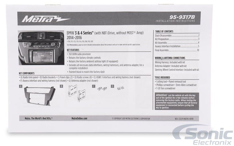 Metra 95-9317B Dash Kit Image 12