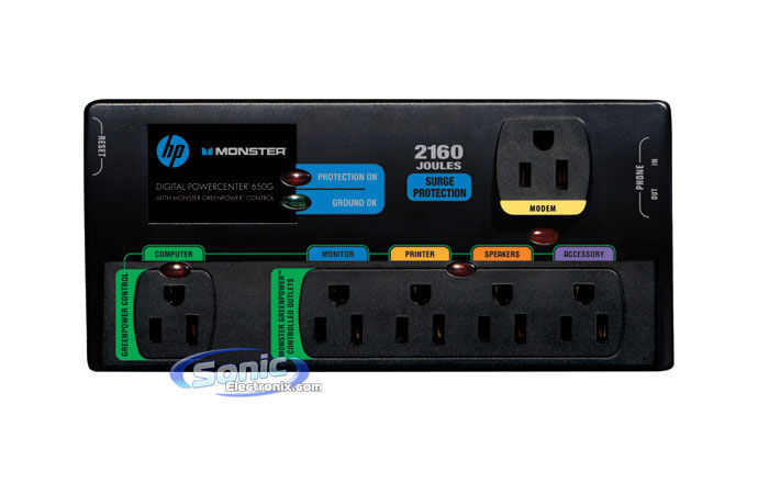 Monster Cable Digital GreenPower PowerCenter (HPM MDP 650G ES) Image 3