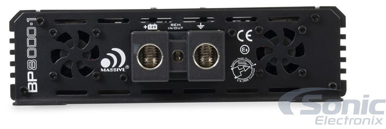 Massive Audio BP8000.1 (Open Box, Great) Image 3