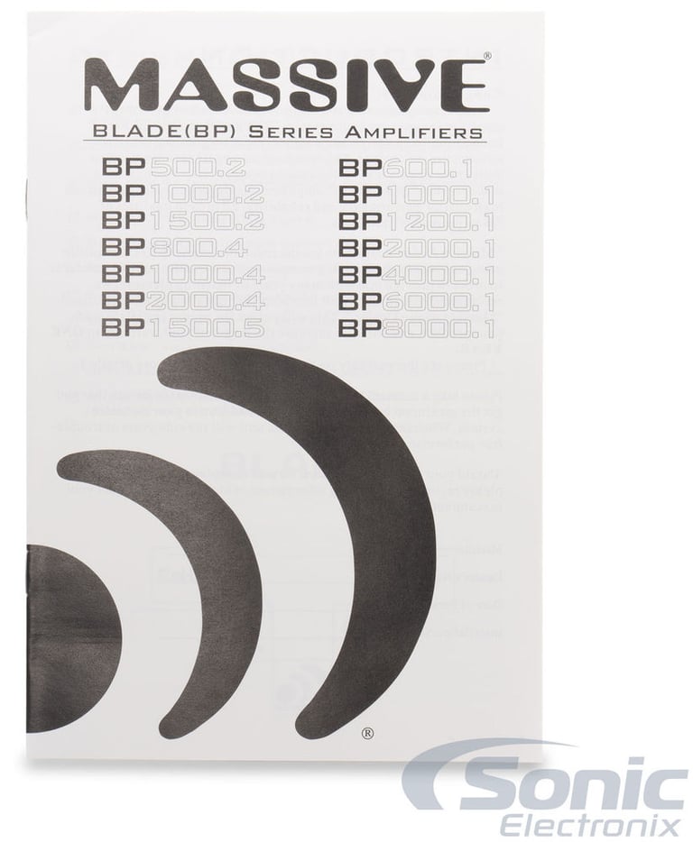 Massive Audio BP8000.1 Image 5