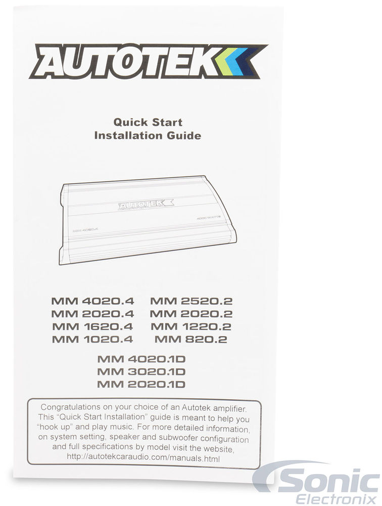 Autotek MM2020.4 (MM20204) Image 6