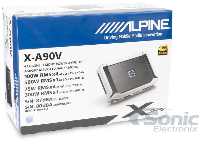 Alpine XA90V (Open Box, Complete) Image 7