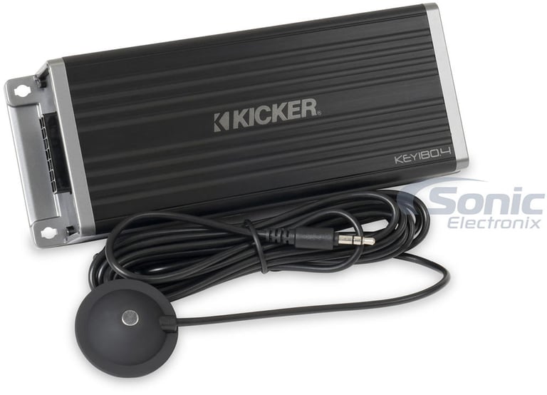 Kicker KEY180.4 (45KEY1804) Key Smart Amplifier Open Box (Complete) Image 1