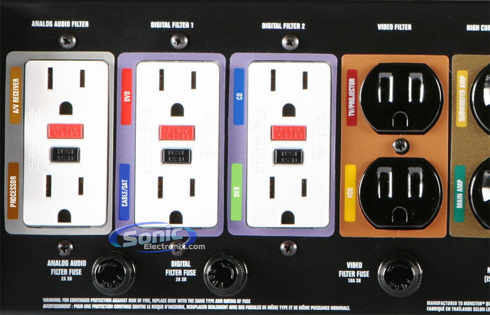 Monster Cable Home Theater PowerSource (MP HTPS7000SS MKII) Image 4