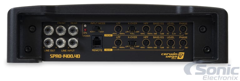 Cerwin Vega SPRO1400.4 Open Box (Complete) Image 2