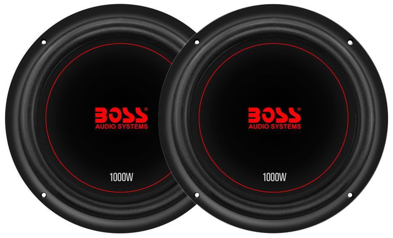 (2) Boss Audio CXX104DVC 10" 2000 Watt Car Stereo Subwoofers Dual-4 Ohm Subs Image 1