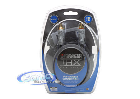 Monster Cable THX-Certified Subwoofer RCA Interconnect Cable (THX I100SW-25) Image 2