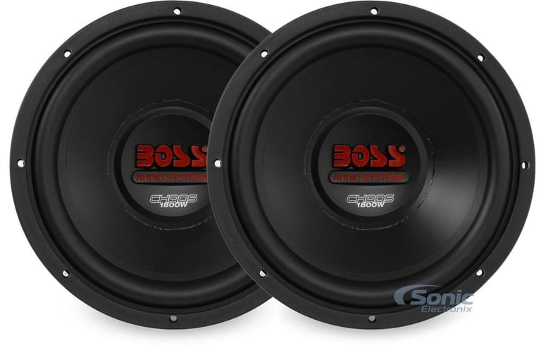 Boss CH12DVC Car Subwoofers (Pair) Image 1