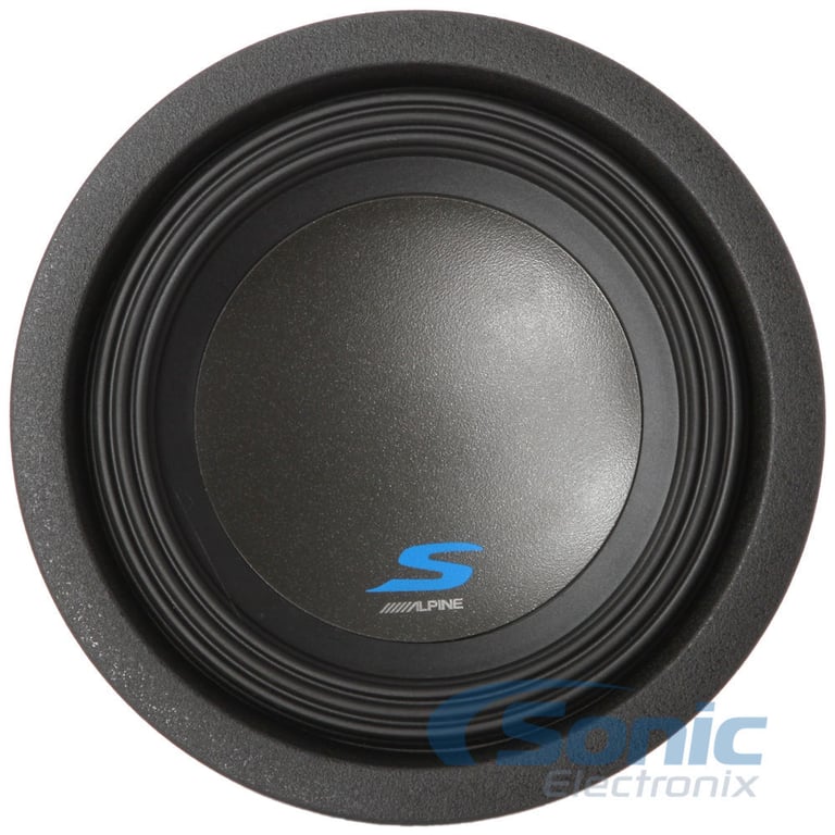 (2) Alpine S-W8D4 Subwoofers Image 2