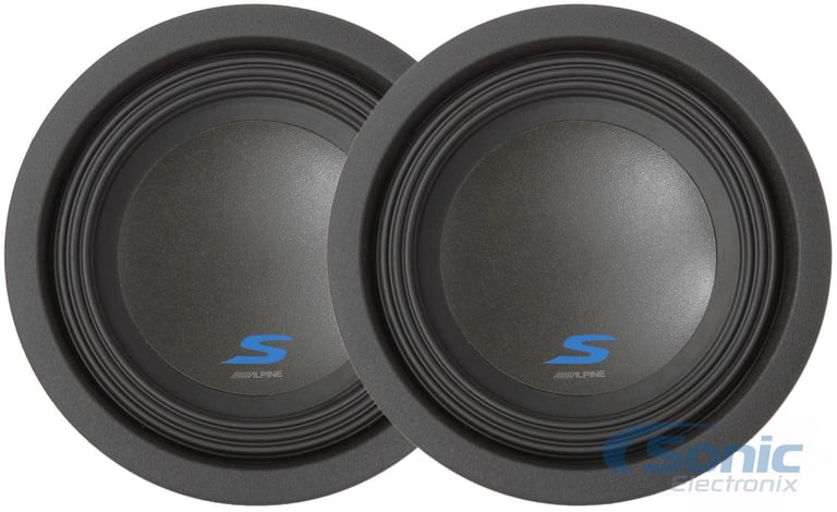 (2) Boss P106DVC Subwoofers Image 1
