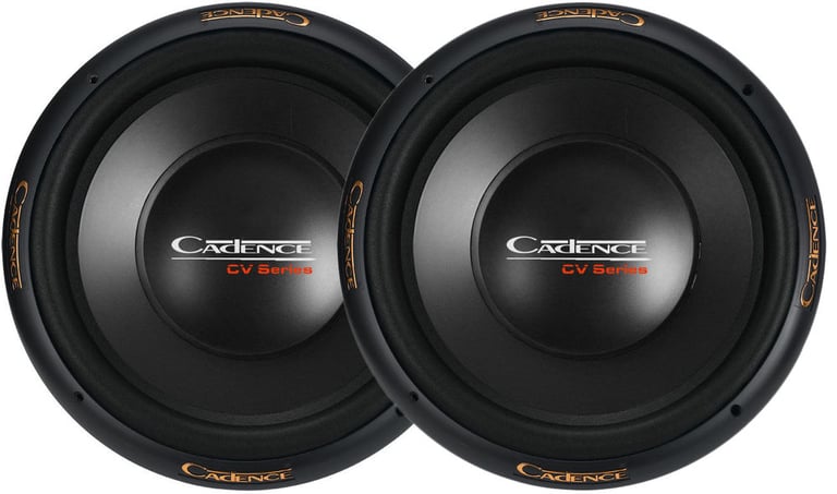 (2) Cadence CV12D4 Subwoofers (CV 12D4) Image 1