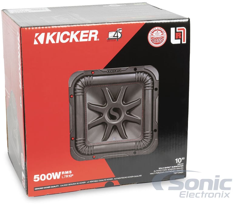 Kicker L7R102 (45L7R102) (Sold Individually) (Open Box, Good) Image 5