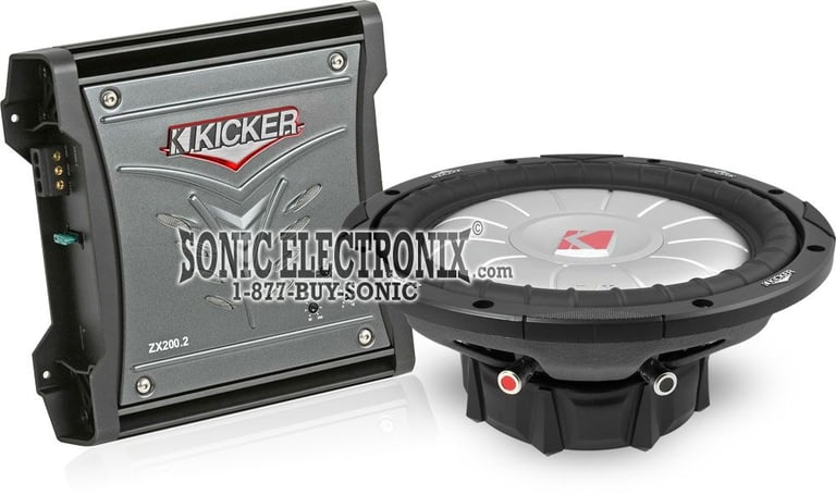 Kicker 07TCVT124 + Kicker 08ZX200.2 Image 1