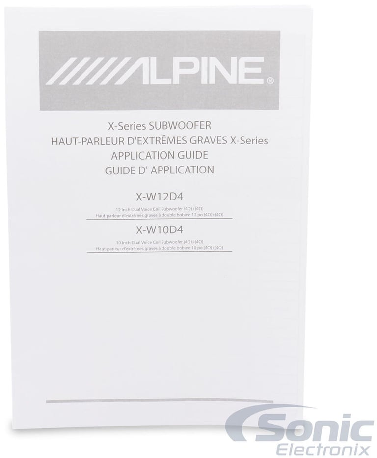 Alpine X-W10D4 Image 5
